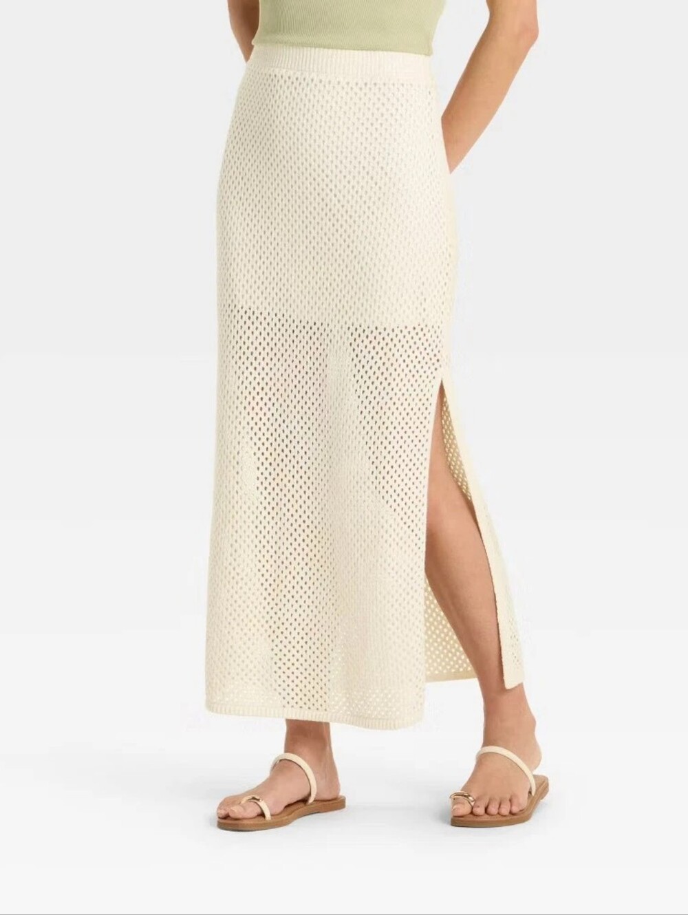 Universal Thread | Maxi Sweater Skirt - Cream